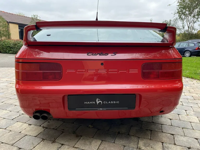 968 turbo rear view